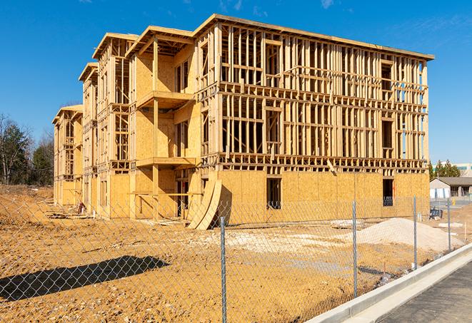 a long-lasting temporary fence helping to keep construction zones safe in Bertram